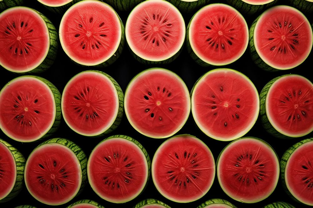 Watermelon fruit food pattern.
