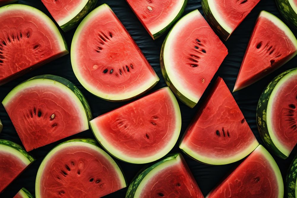 Watermelon fruit food plant.