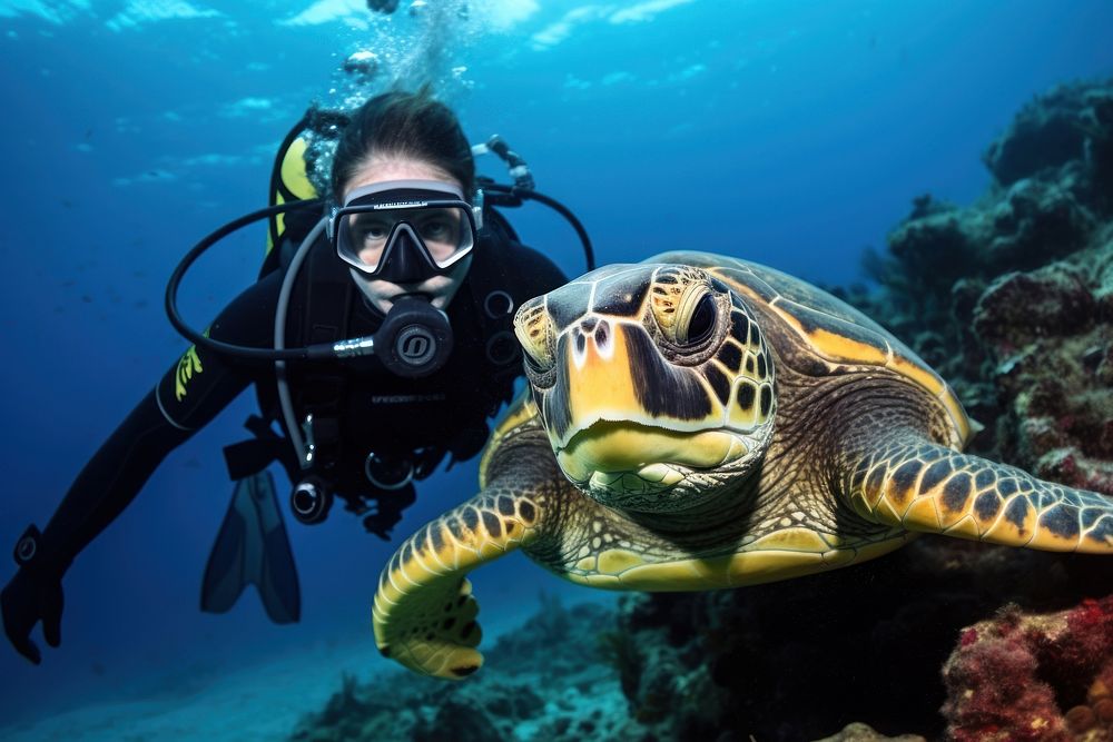 Thai underwater recreation adventure. AI | Premium Photo - rawpixel