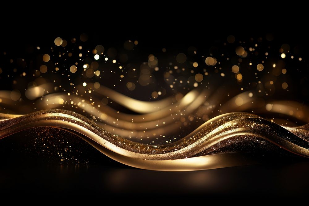 Gold glitter design backgrounds abstract nature. AI generated Image by rawpixel.