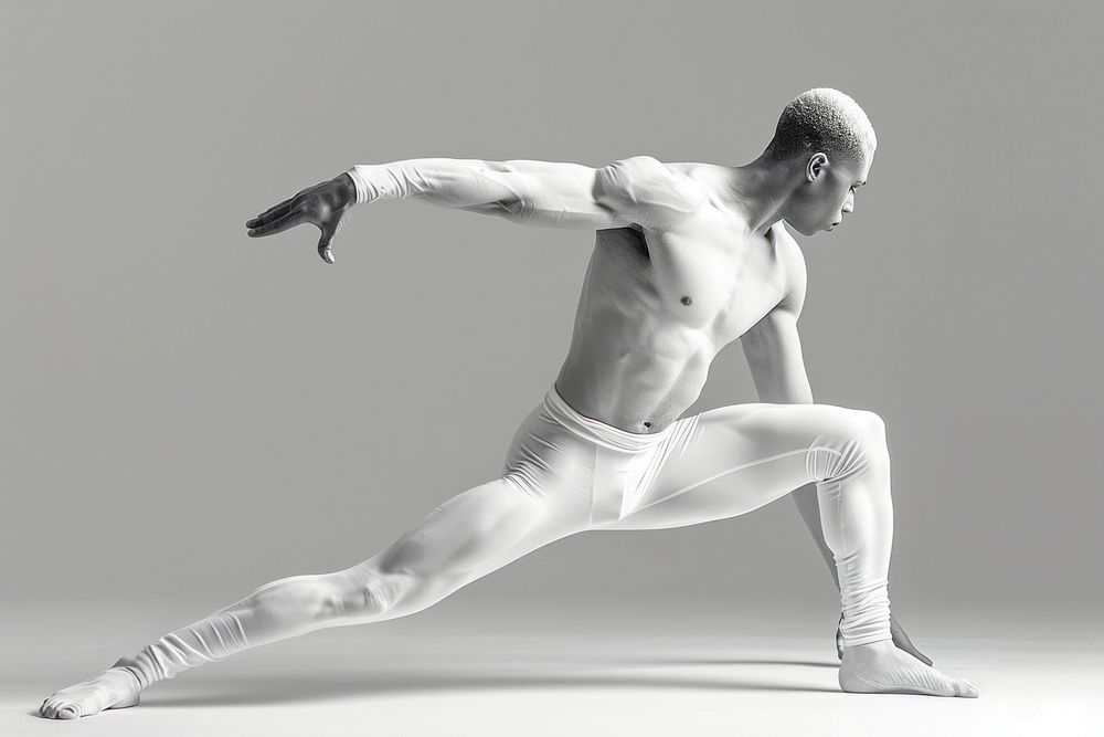 Yoga dancing athlete sports. AI generated Image by rawpixel.