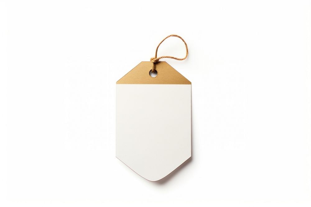 Octagon gift tag white background accessories rectangle.