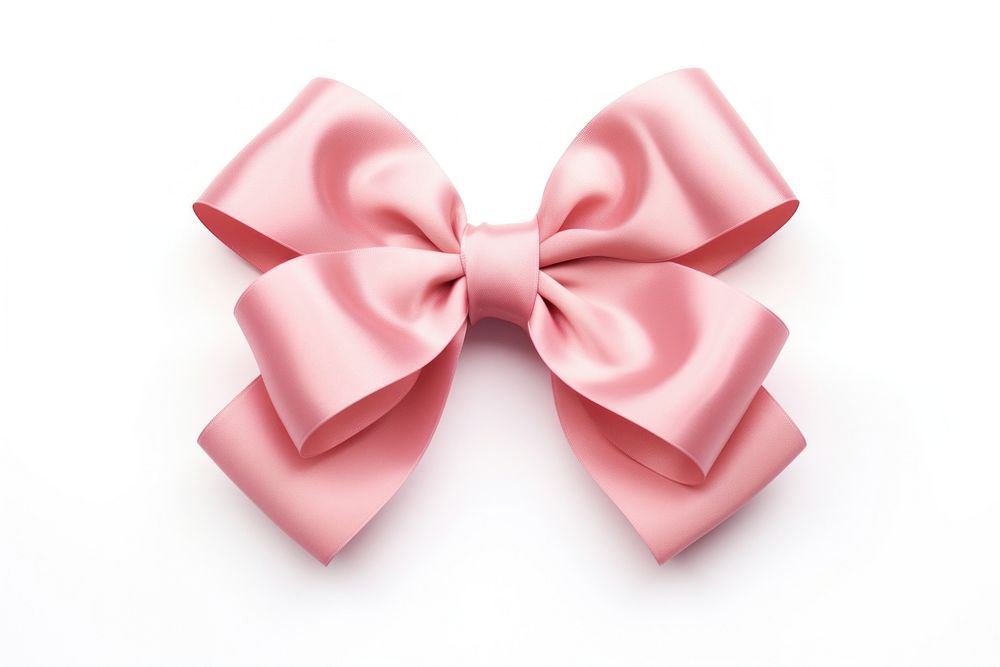 Gift tag ribbon shape pink.