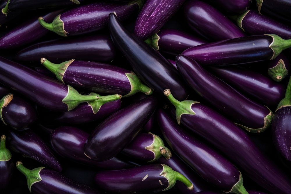 Vegetable eggplant food market.