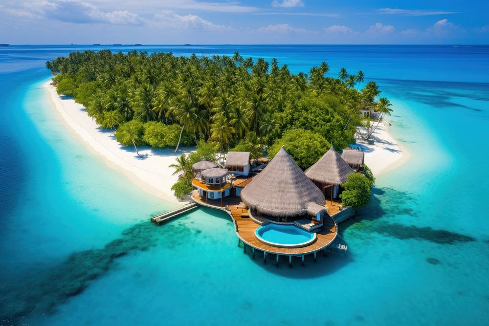 Maldives scenery architecture building outdoors.