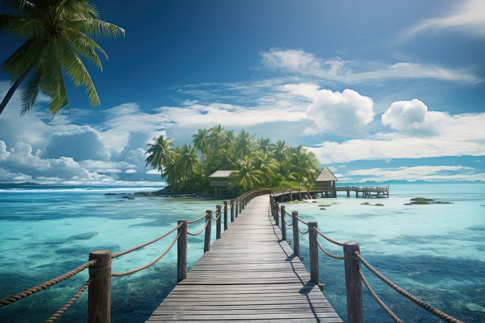 Maldives scenery landscape outdoors horizon.