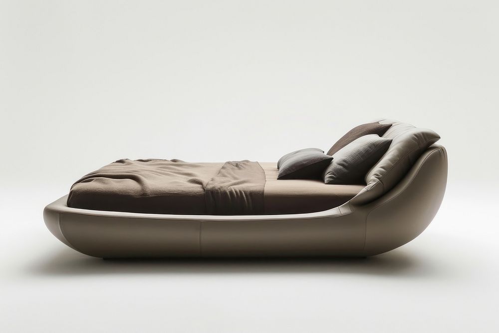 Contemporary bed furniture comfortable simplicity.