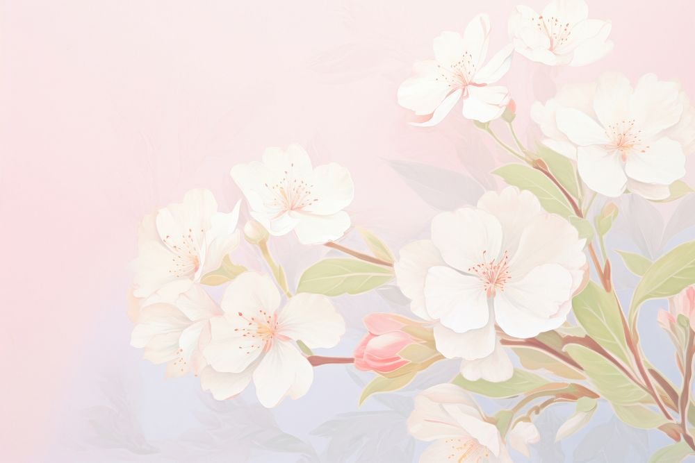  Pink sakura flowers backgrounds blossom pattern. AI generated Image by rawpixel.