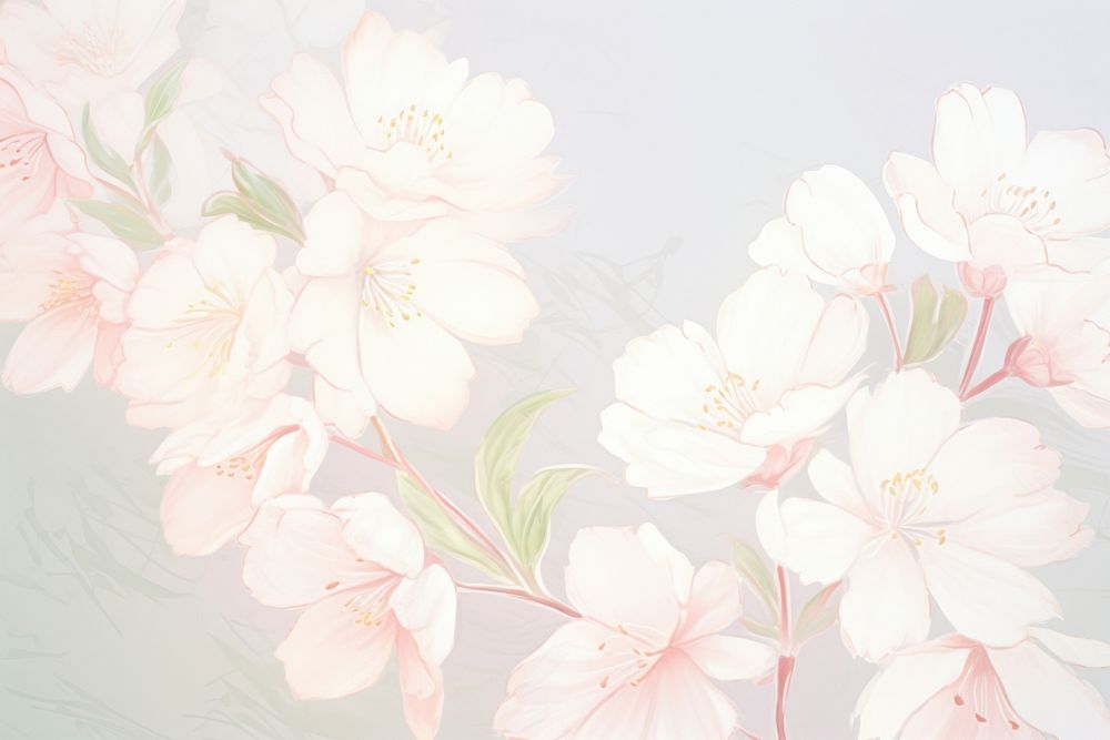  Sakura flowers backgrounds blossom pattern. AI generated Image by rawpixel.