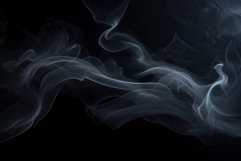  Smoke background backgrounds black black background. AI generated Image by rawpixel.