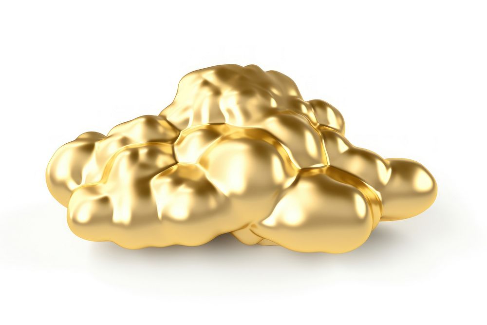 Cloud gold jewelry food.