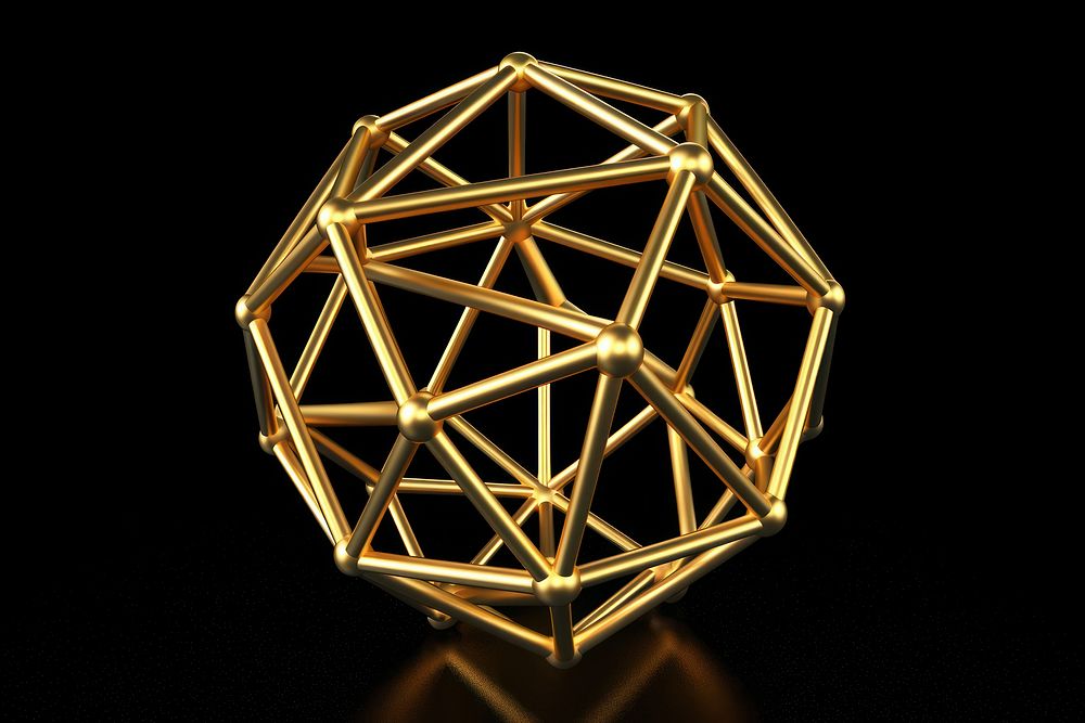 Geometric lighting jewelry sphere.