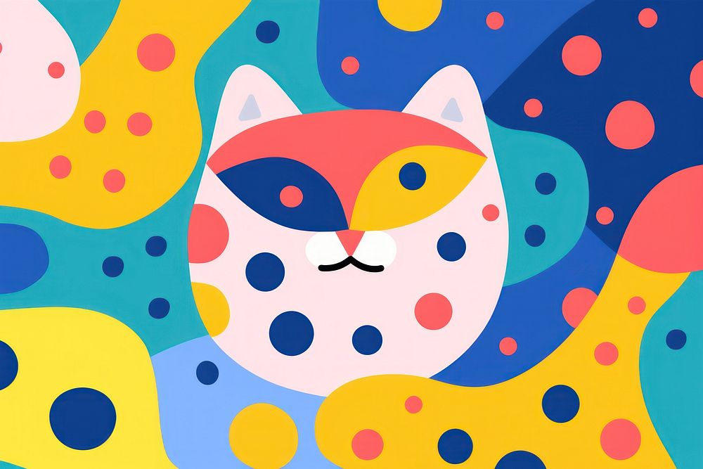 Cat backgrounds pattern representation.