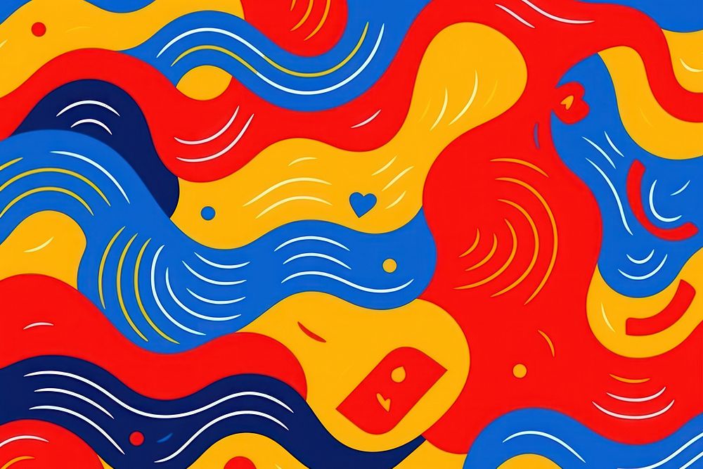 Wave backgrounds abstract pattern. | Free Photo Illustration - rawpixel