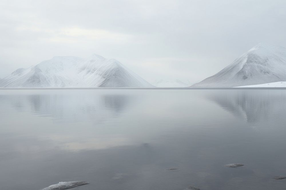 Arctic landscape mountain outdoors.