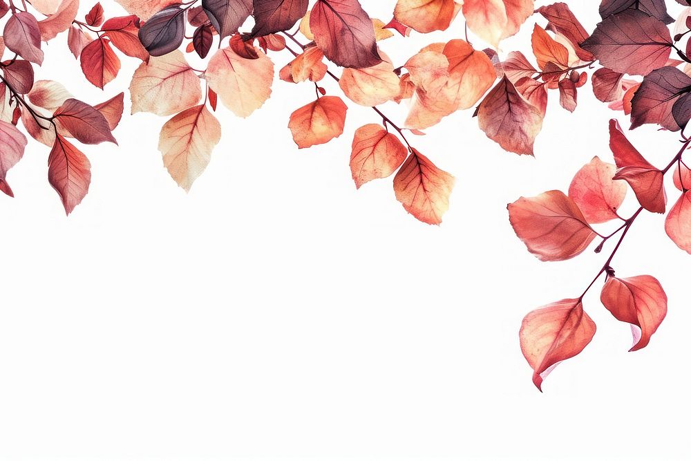 Autumn leaves backgrounds outdoors plant.