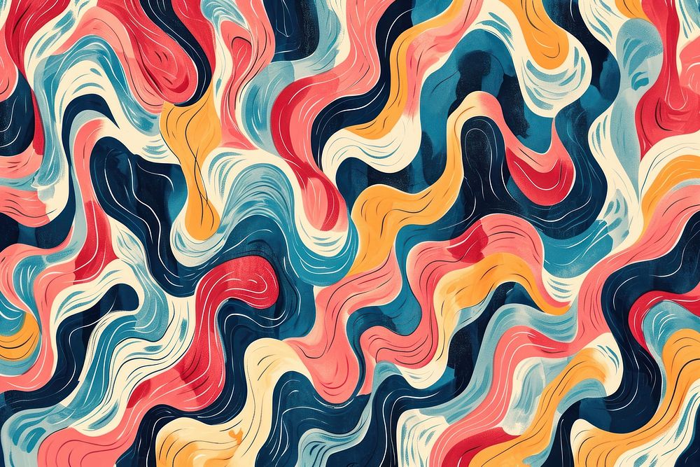 Pattern wallpaper abstract art.