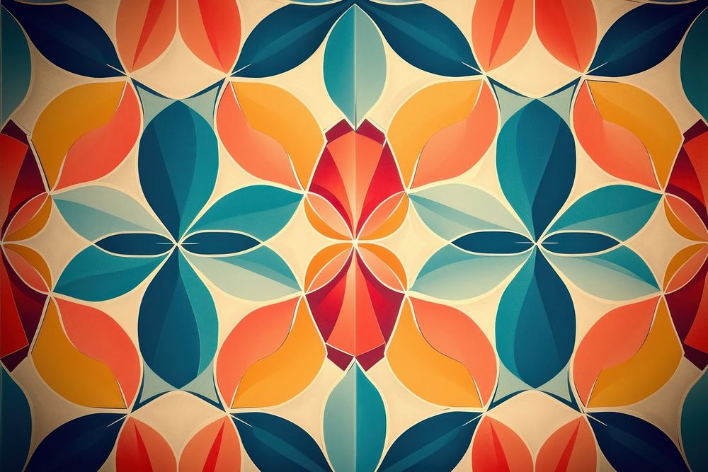 Pattern abstract art kaleidoscope.