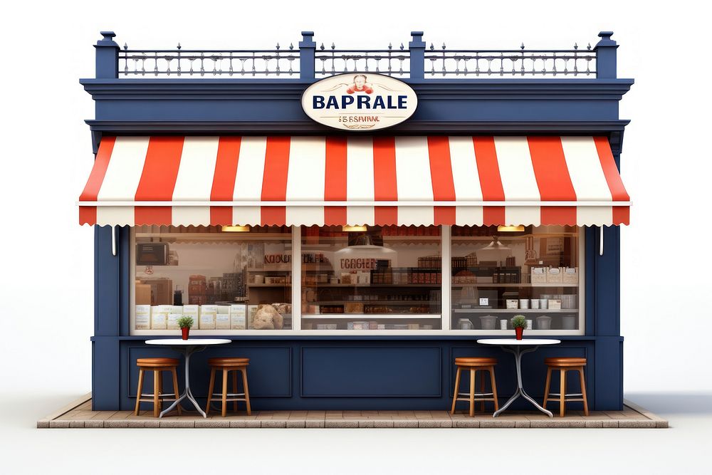 British shop cafe restaurant awning architecture. AI generated Image by rawpixel.