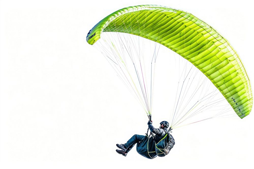 Paraglider paragliding recreation adventure.