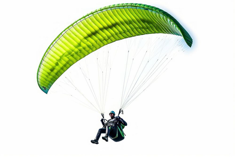 Paraglider paragliding recreation adventure.