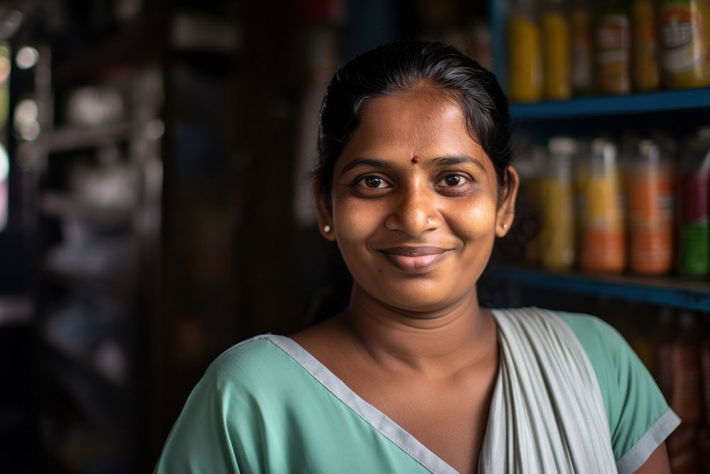Sri lankan woman person adult smile.