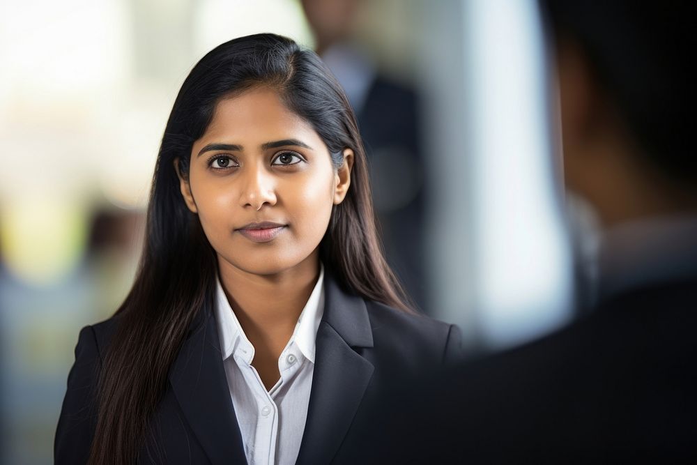 Sri lankan woman person adult contemplation.