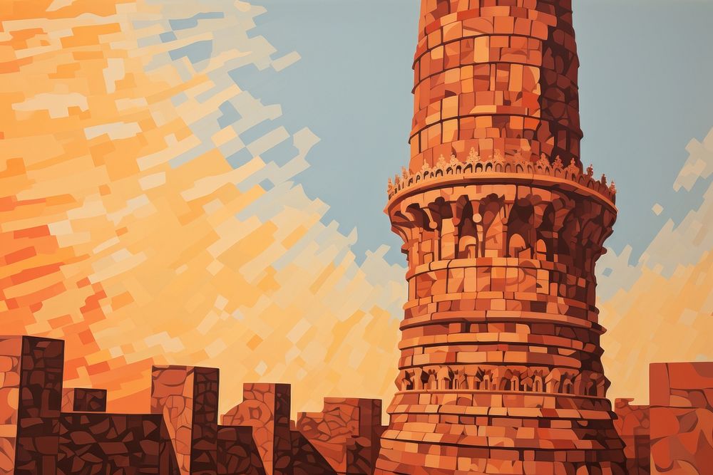 Qutub Minar New Dehli architecture | Free Photo Illustration - rawpixel