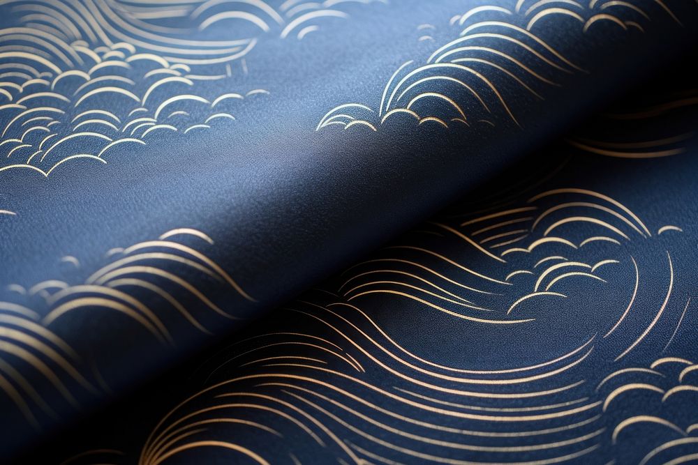 Old navy blue elegant paper backgrounds pattern texture.