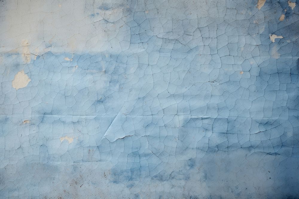 Old ripped torn blue grunge texture paper architecture backgrounds wall.