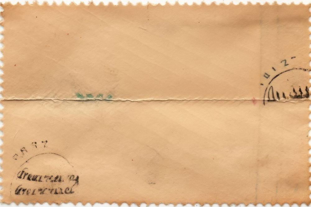 Blank vintage postage stamp backgrounds envelope paper.