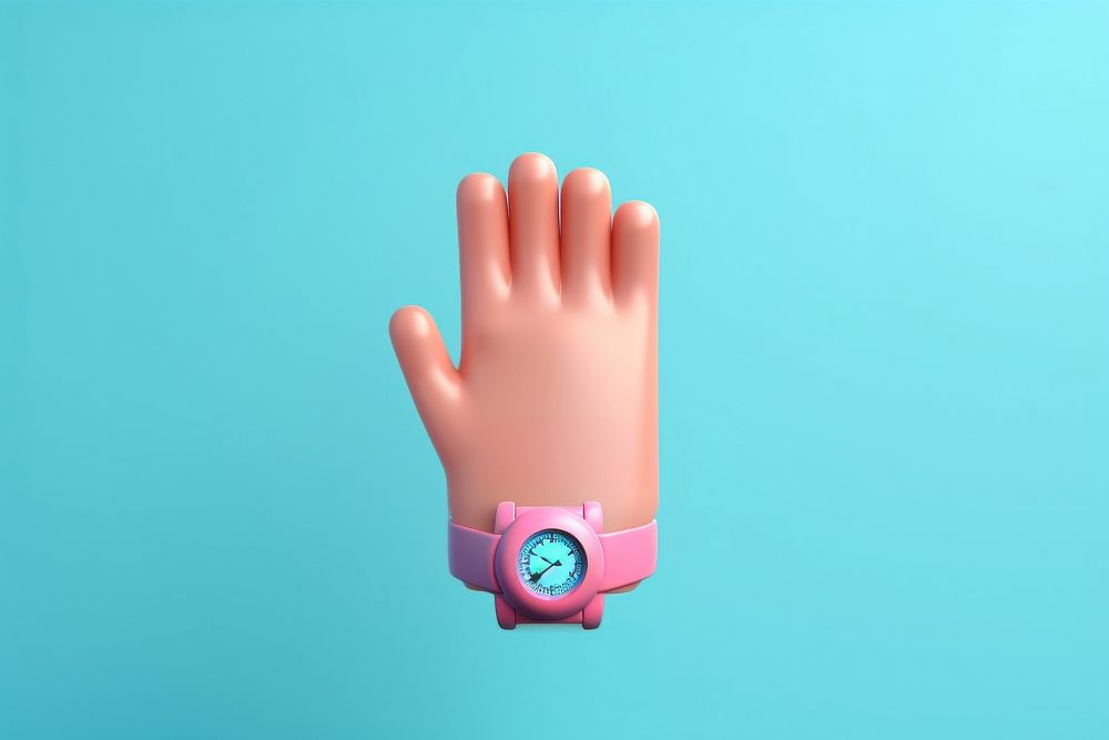 Arm High five wear a watch wristwatch hand technology.