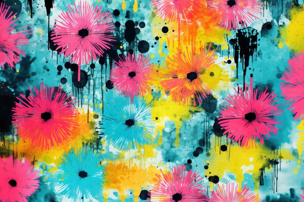 Flowers pattern flower backgrounds abstract. 