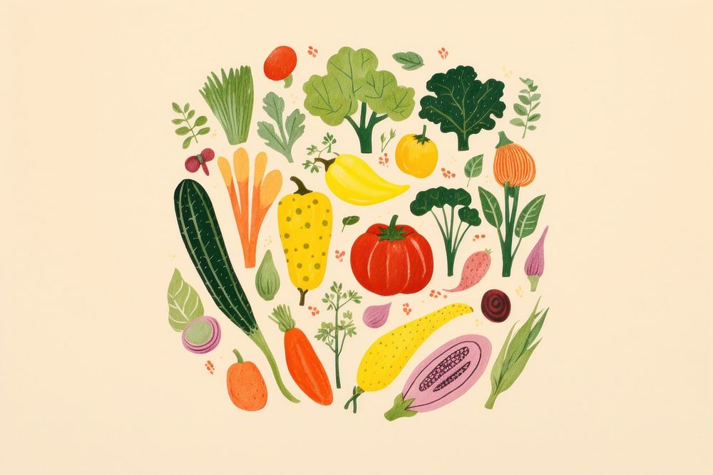 Vegetables plant food creativity.