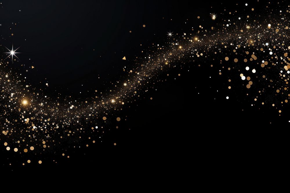 Gold glitter dots space backgrounds astronomy. AI generated Image by rawpixel.