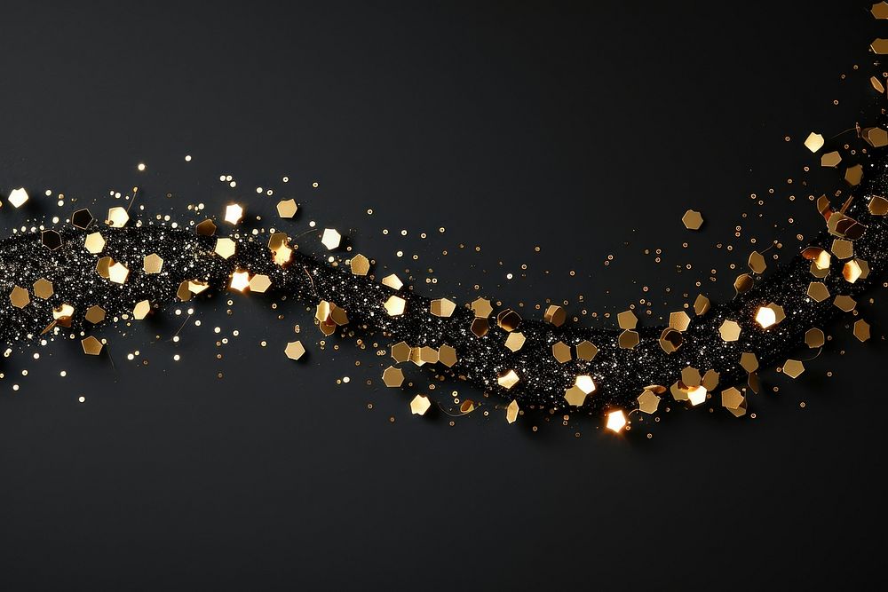 Hint of gold glitter dots decoration lighting jewelry. AI generated Image by rawpixel.
