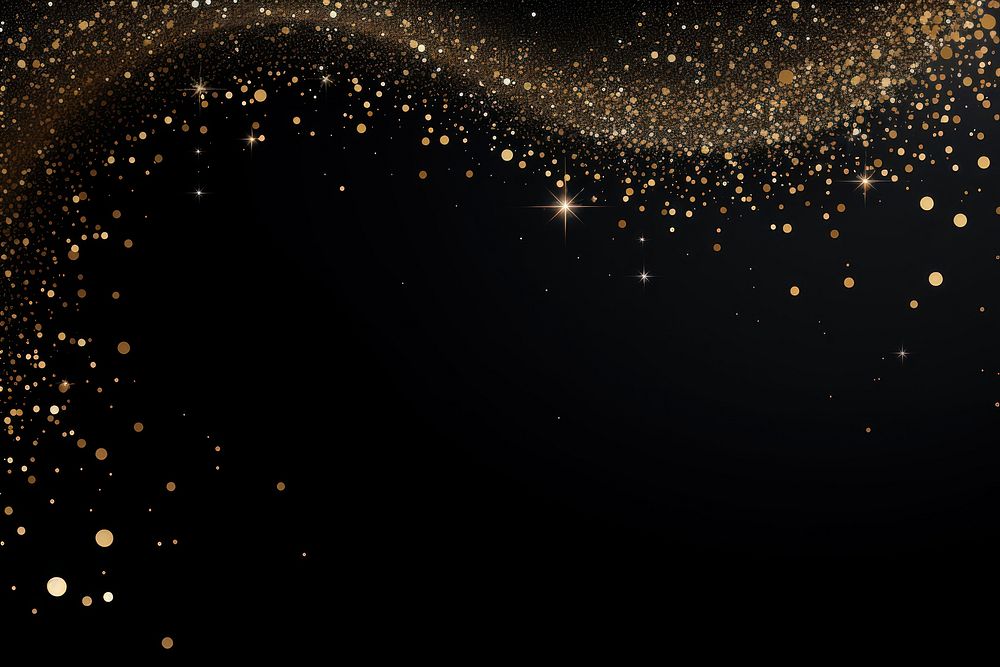 Hint of gold glitter dots space backgrounds decoration. AI generated Image by rawpixel.