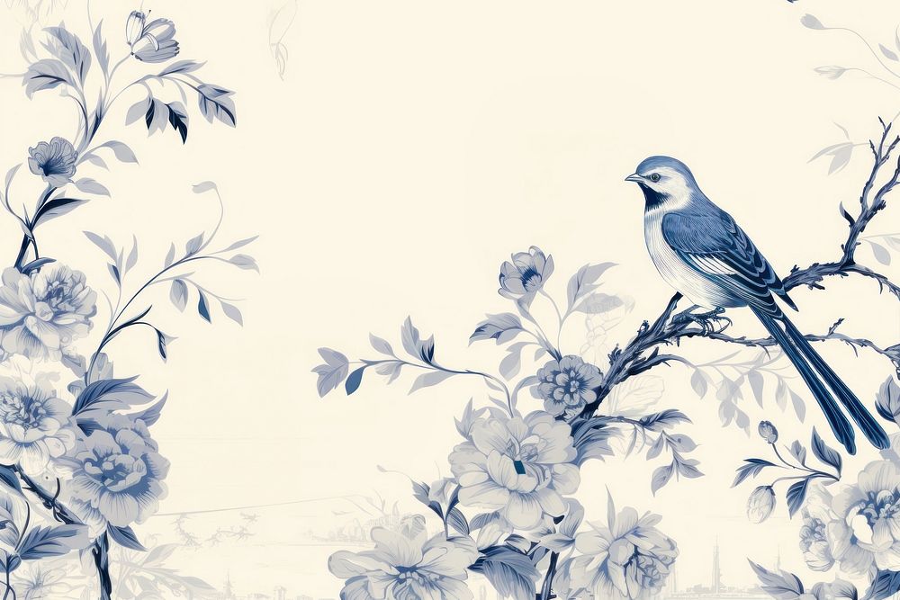 Bird pattern backgrounds monochrome.