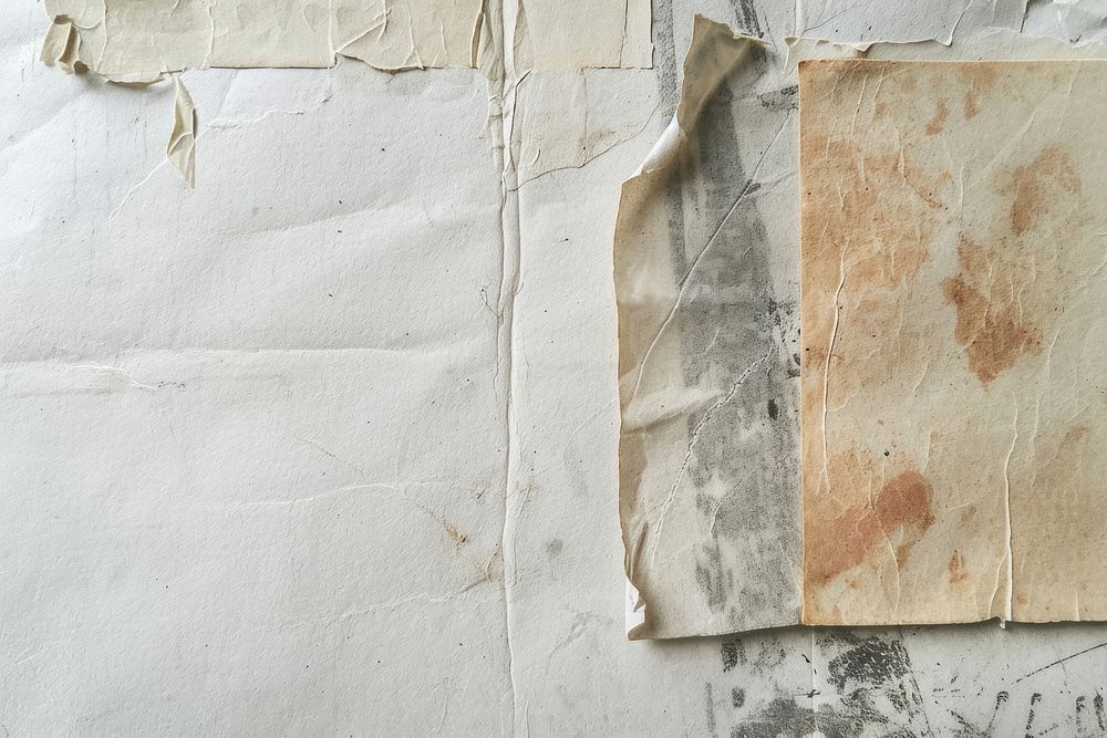 A piece of paper texture backgrounds creativity weathered.