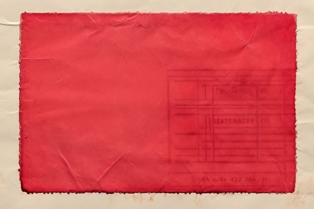 A piece of red paper texture backgrounds accessories tablecloth.
