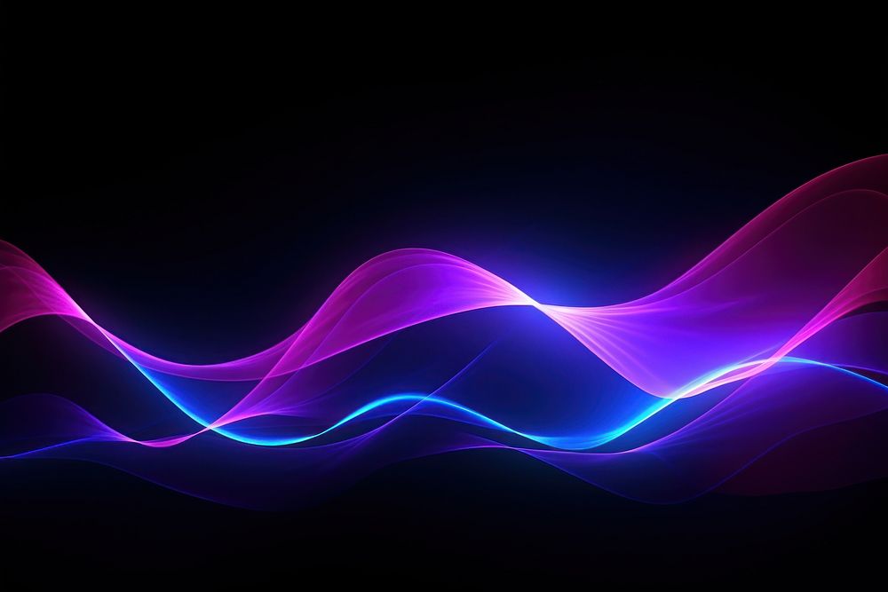 Neon light moving purple backgrounds pattern. AI generated Image by rawpixel.