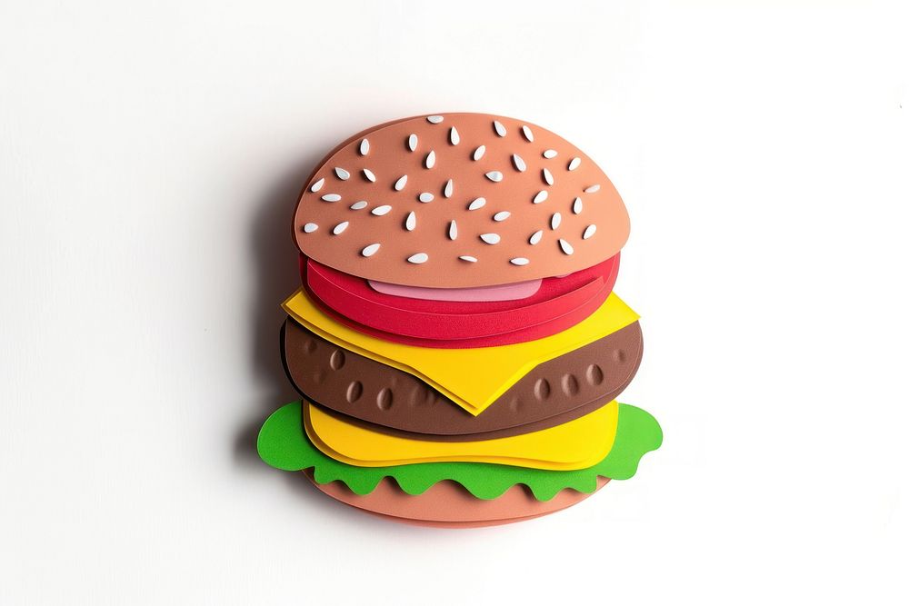 Burger burger food representation.