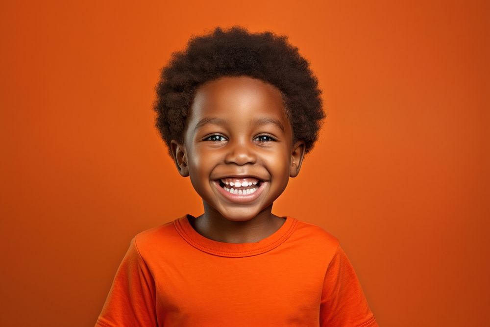 African kid happy face smile happiness innocence.