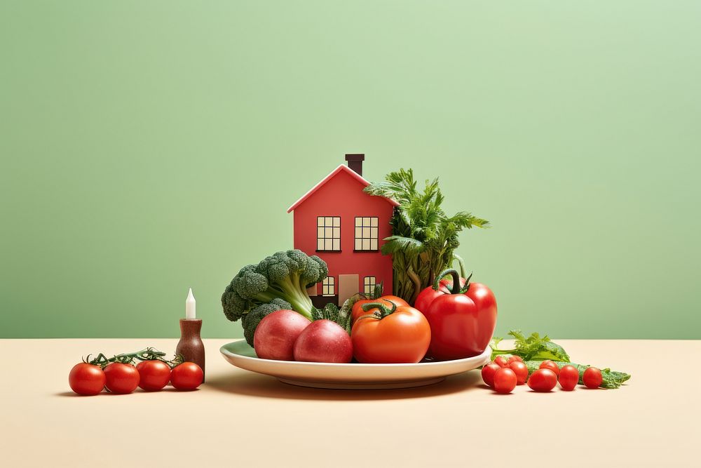 Farm to table vegetable tomato fruit.