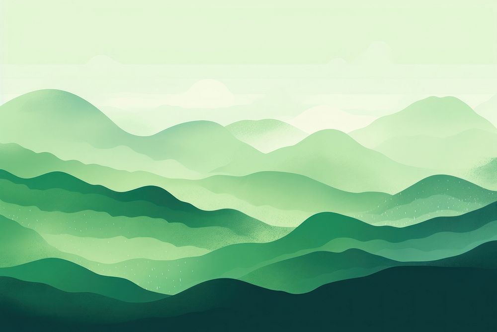 A lush green hillside backgrounds mountain abstract. AI generated Image by rawpixel.