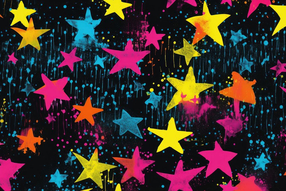 Star pattern backgrounds abstract creativity. 