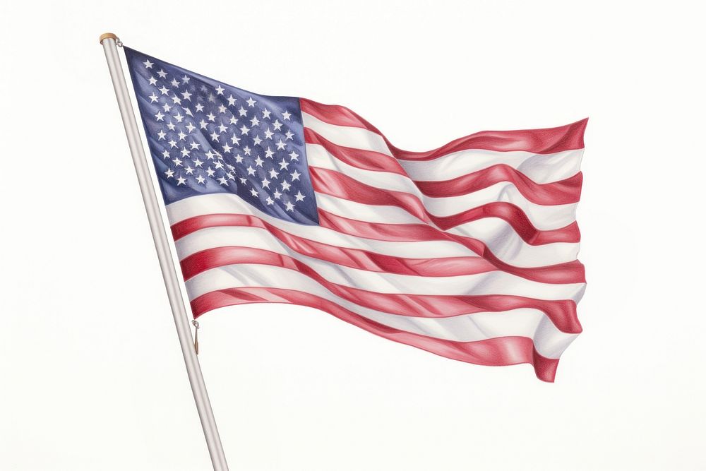 USA flag independence patriotism symbolism. AI generated Image by rawpixel.