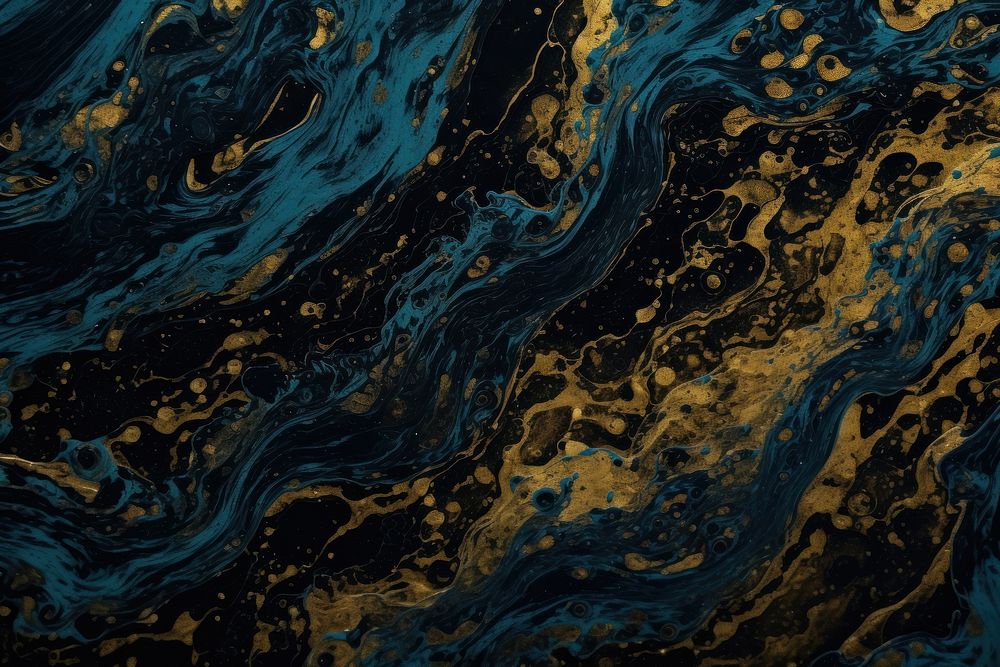 Blue and gold abstract backgrounds textured.