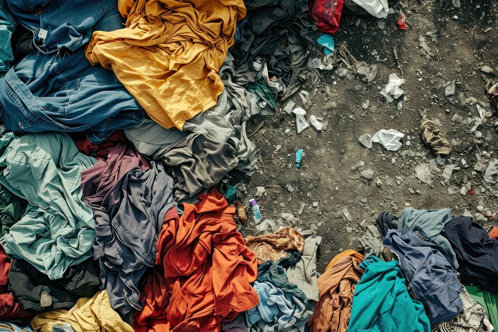 Clothing trash clothing laundry garbage.