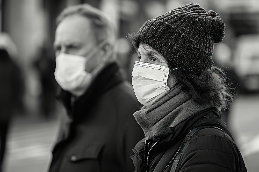 People wearing face masks photography portrait adult.
